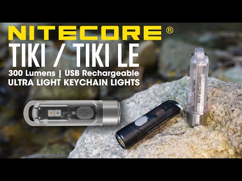 NITECORE TIKI / TIKI LE 300 Lumen USB Rechargeable Mini Keychain Light