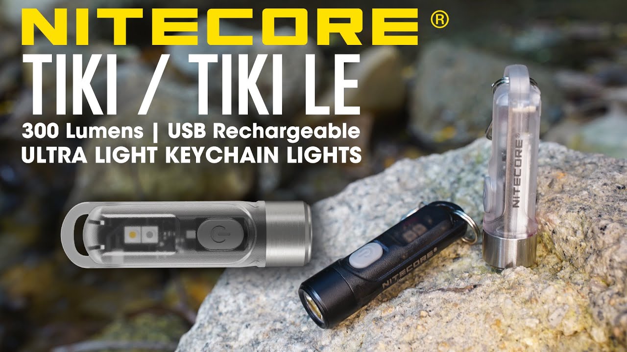 Mini lampe torche led UV Nitecore TIKI UV Keychain Light