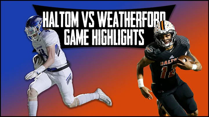 Haltom vs Weatherford - 2019 Week 6 Football Highl...