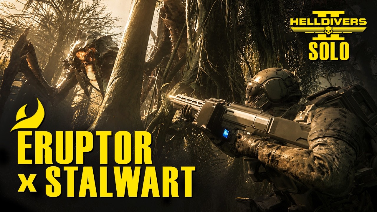 Helldivers 2 – Eruptor x Stalwart Makes Solo Terminids Too Easy