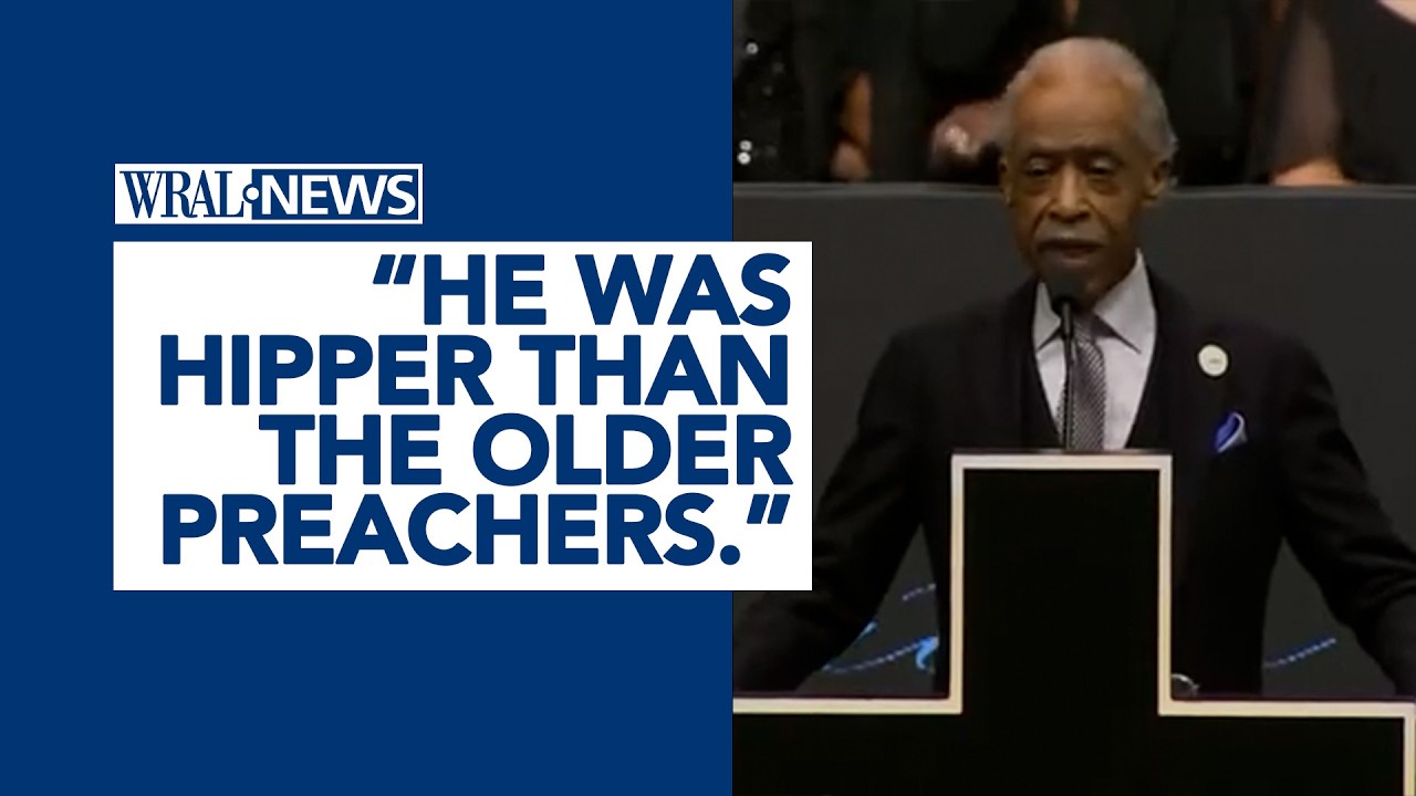 Rev. Al Sharpton speaks at Jesse Jackson's homegoing service in Chicago