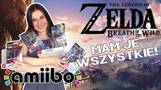 ✄ UNBOXING -  MAM JE WSZYSTKIE! - Figurki amiibo The Legend of Zelda Breath of The Wild