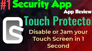 How to disable or Jam Mobile Touch Screen |Touch Protector | App Review screenshot 1