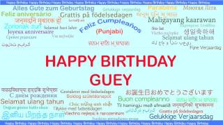 Guey   Languages Idiomas - Happy Birthday