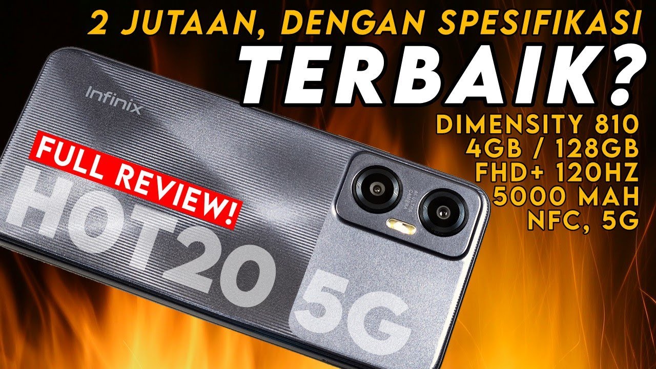 Infinix Hot 20 5G dibanderol “ramah di kantong” Rp2,5 juta