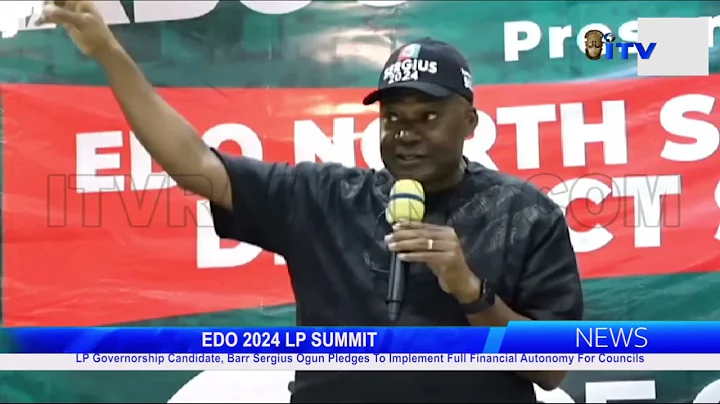 Barr. Ogun pledges implementation of full financial autonomy for councils