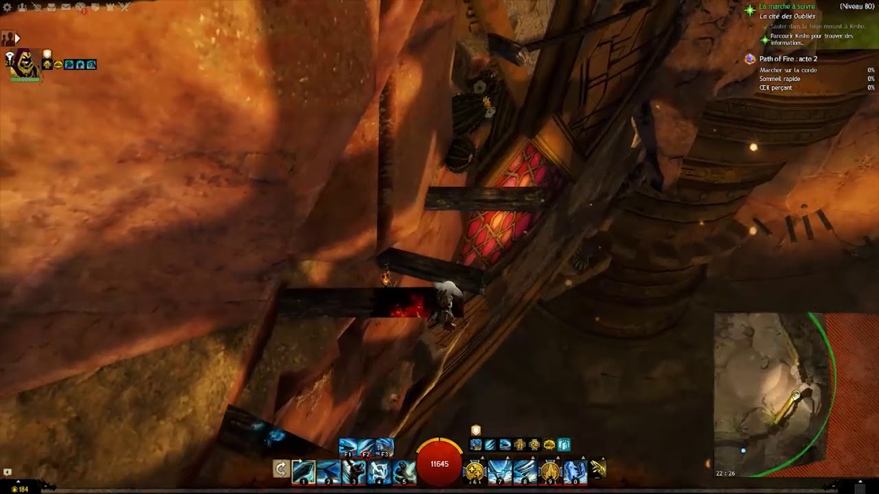 GUILD WARS 2 - MARCHER SUR LA CORDE / WALK A FINE LINE - YouTube