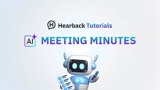 Generate Meeting Minutes with AI in Just 2 Minutes!