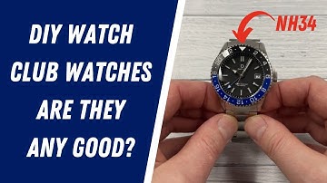 NEW NH34 DIY Watch Club GMT....Is It Any Good?