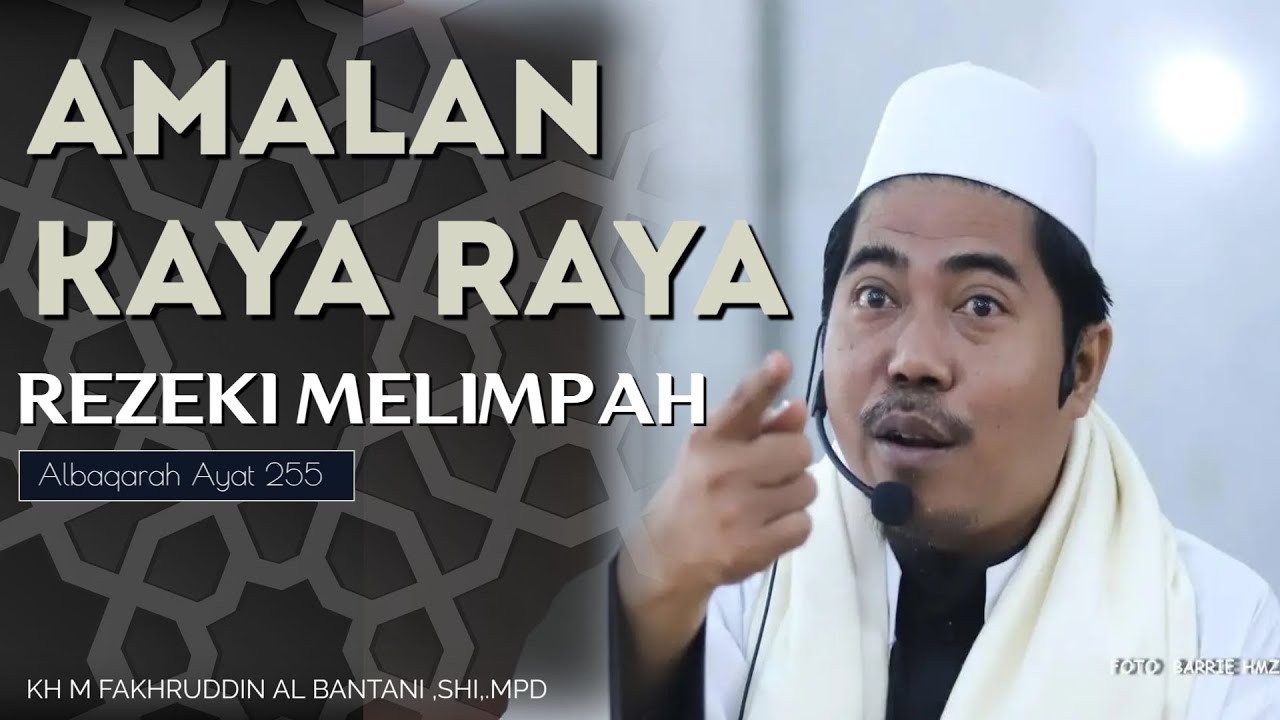 Amalan Kaya Raya Rezeki Melimpah