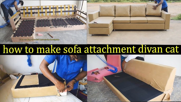 Making Corner Sofa 😊❤️ #Fun #DIY #Sofa - YouTube