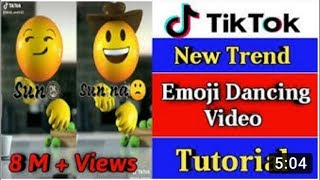 How to make Tiktok Trending emoji dance video in Android !! Tiktok Trending video editing tutorial screenshot 4