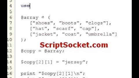Perl Tutorial 102 - Copy a Data Structure