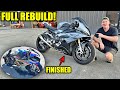 Rebuilding A Wrecked BMW S1000RR Start To Finish