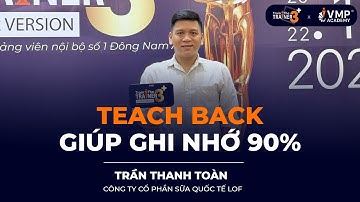 Cảm nhận Train The Trainer 3+ từ Công ty sữa Quốc tế Lof | VMP Academy