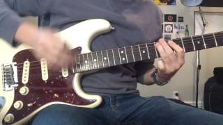 White Collar Intro Theme Guitar Cover