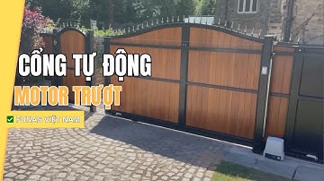 Cổng Tự Động - Motor Trượt | ✅ Funas - Đà Nẵng