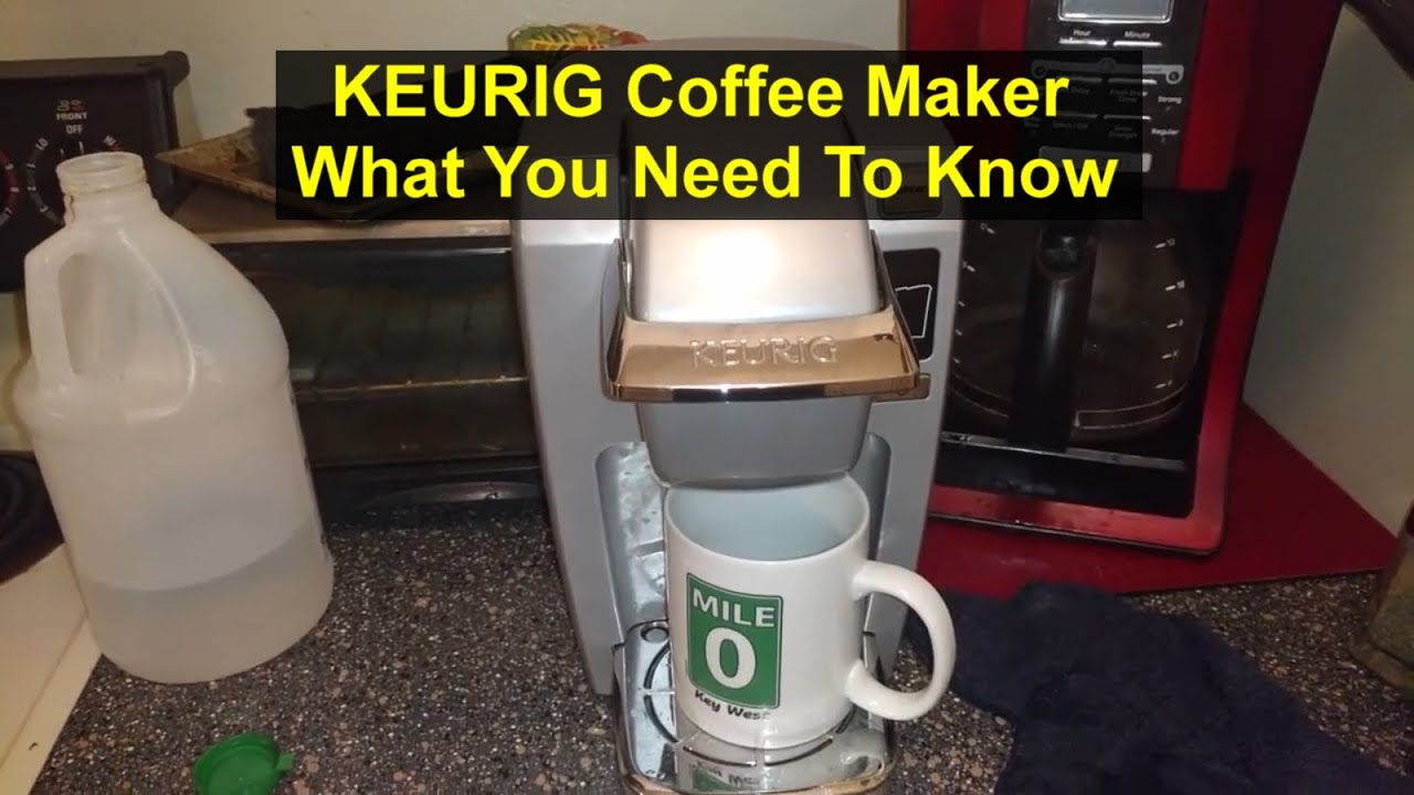 Keurig coffee maker, use, cleaning 