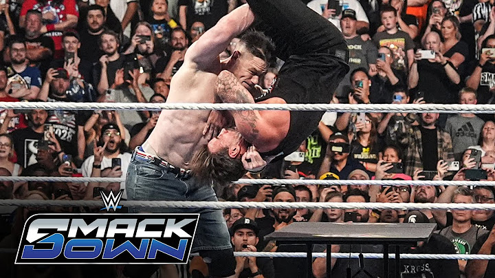 FULL MATCH: John Cena hits CM Punk with the AA through a table: SmackDown, June 20, 2025