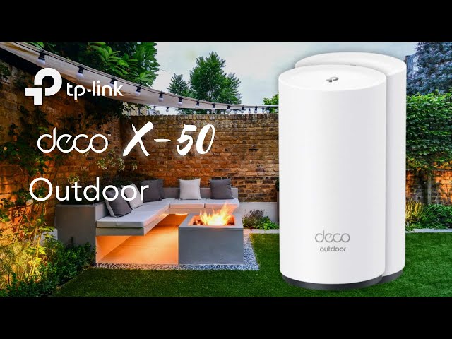 Experience outdoor Wi-Fi freedom! with Deco X50-Outdoor. 