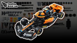 LEGO Speed Champions 76919 2023 McLaren Formula 1 Race Car Speed Build