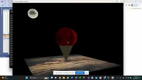 C++ and OpenGL Program for a 3D Scene