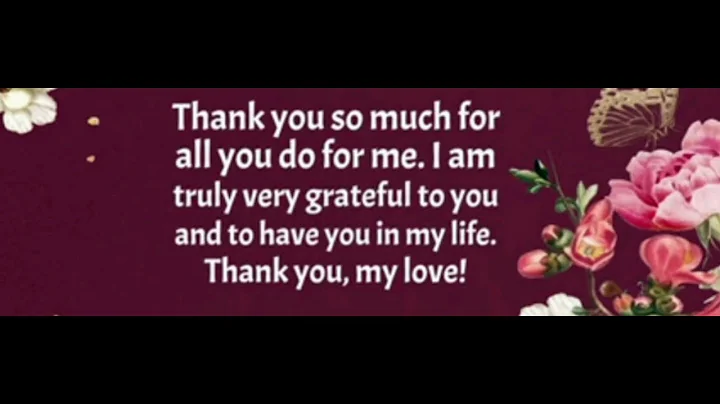 25 Best Thank You Messages For Every Occasion || Wishes Msg