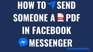 How to Send Someone a PDF in Facebook Messenger screenshot 5