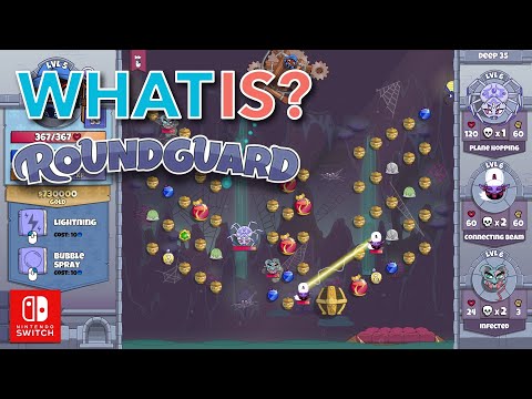 Roundguard Nintendo Switch gameplay thoughts | Roguelike Peggle?? Yes please!
