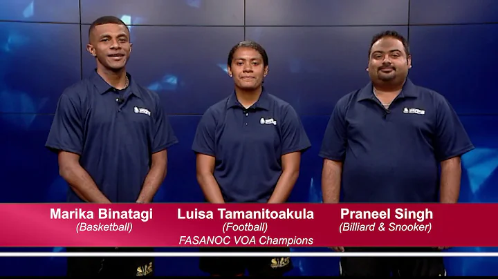 FASANOC VOA Champions Luisa Tamanitoakula, Praneel...