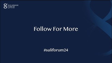 Sulaimani Forum 2024