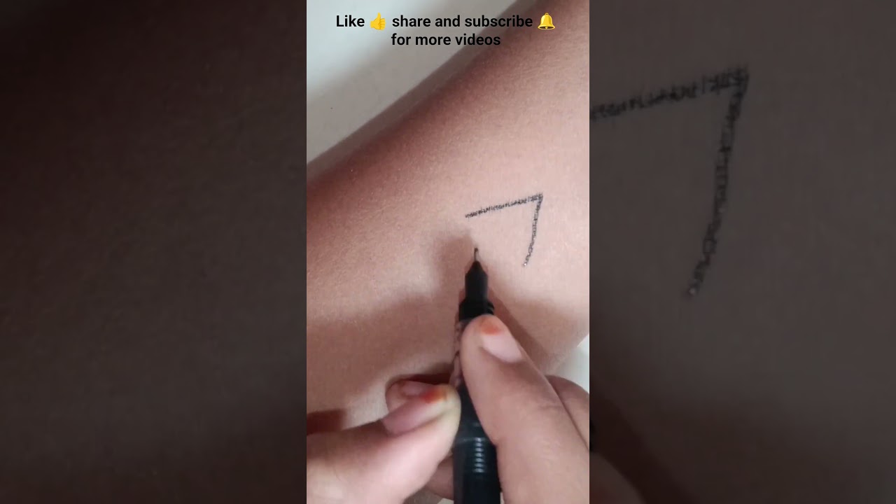 Minimal tattoo ✨Simple lines, deep meaning 🔺Do you like it? 🖤