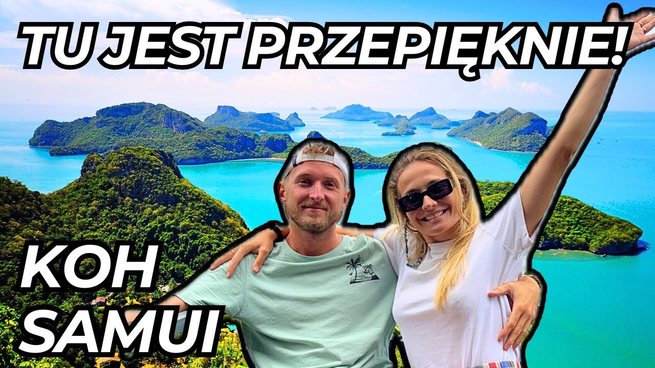DOTARLIŚMY PROMEM NA KOH SAMUI!  PIĘKNE WIDOKI ORAZ WĘŻE NA ULICY! | TAJLANDIA