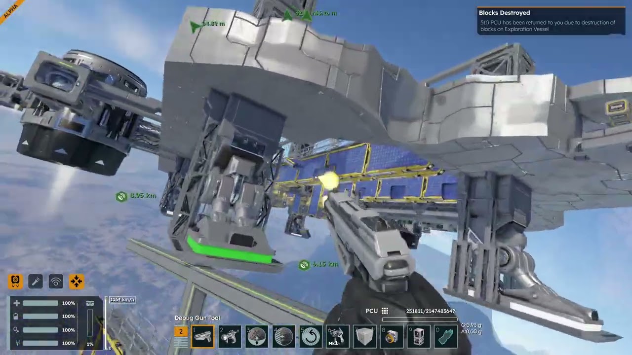 Space Engineers 2 Fun With The Upgraded Physics