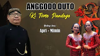 Live Ki Tomo Pandoyo. Lakon Anggodo Duto. Bt. Apri-Mimin - (RECD)