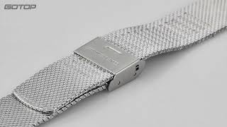 WS072 70 108MM Stainless Steel Watch Strap