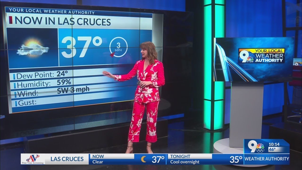 Tuesday Forecast KTSM 9 News at 10 - YouTube