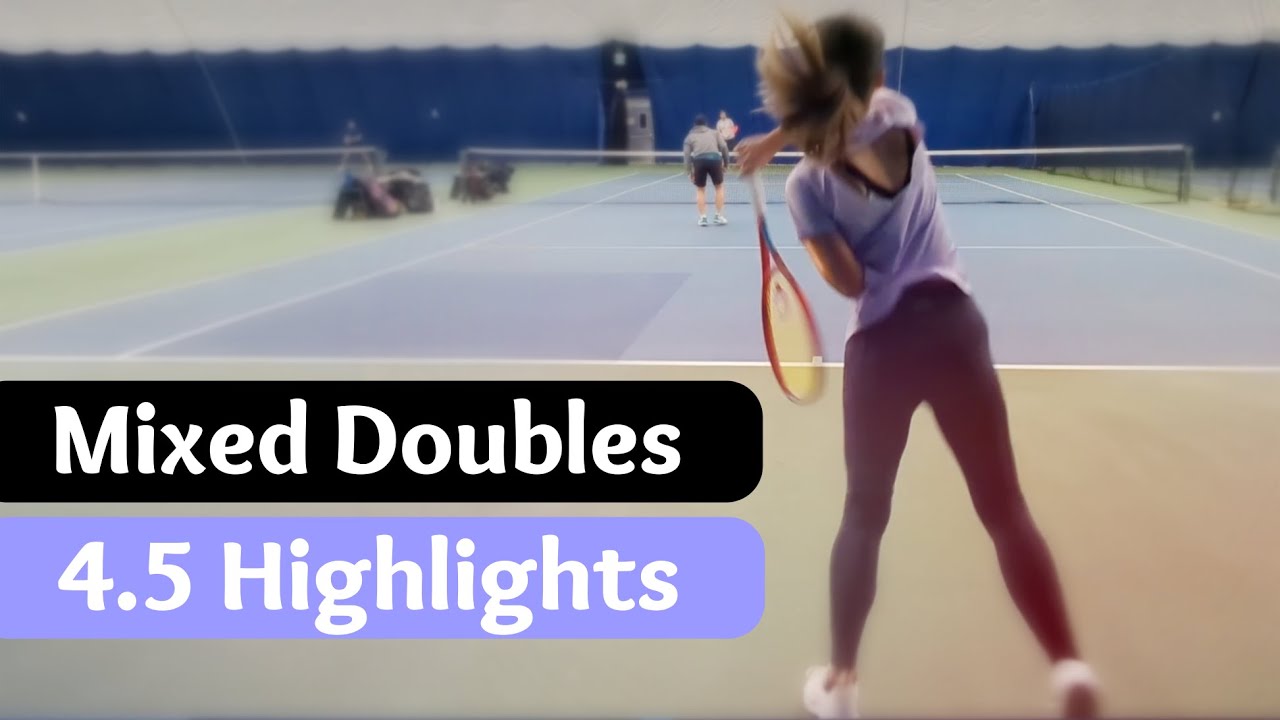 Tennis Mixed Doubles 4.5 Highlights | Eugene/Rika vs Wolf/Lucy - YouTube