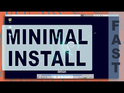 Make Your PC Faster with Debian Minimal Install
