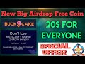 Аирдроп 20$ бесплатно на платформе BucksCake,DeFi Стейкинг и майнинг
