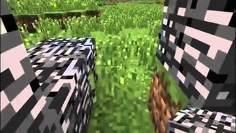 Minecraft Mega nuke, blowing up minecraft blocks with Explosives+