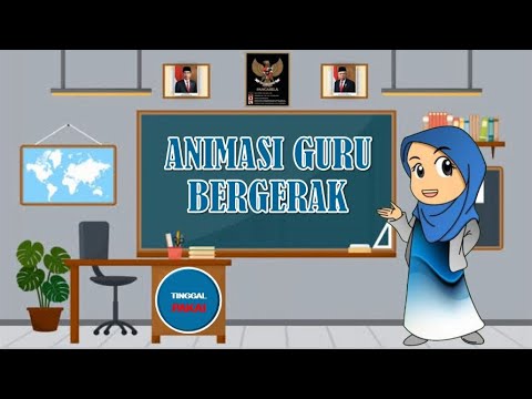 Keren Animasi Bergerak Guru Wanita Berhijab Youtube Keren Animasi Bergerak Guru Wanita Berhijab Youtube
