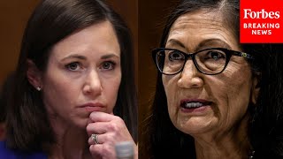 'I Know That's Not What You Want To Hear': Deb Haaland Takes Questions From Katie Britt In Senate