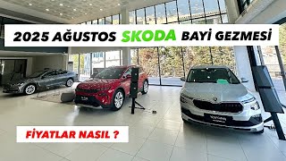 2025 Ağustos Skoda Bayi̇ Gezmesi̇ Hangi̇ Araçlar Var Ve Araç Fiyatlari Nasil ? Isagulec019