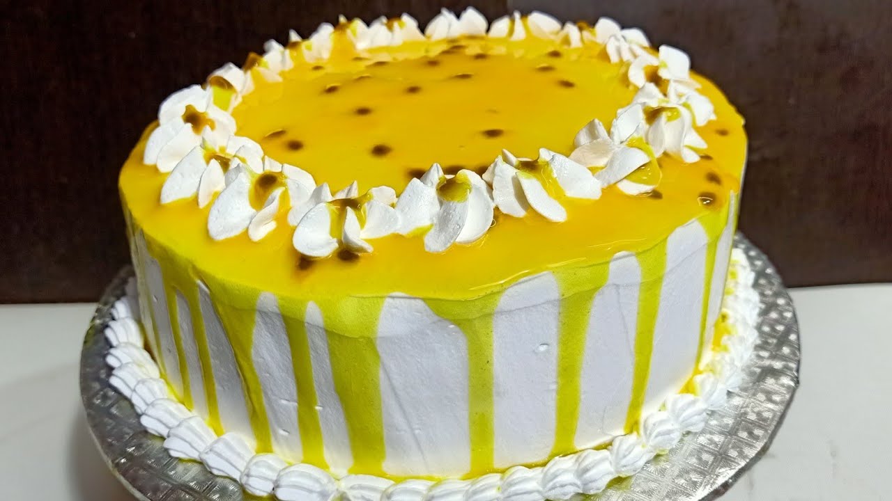 Passion Fruit Cake പാഷൻ ഫ്രൂട്ട് കേക്ക് Kerala Kitchen YouTube