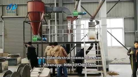 palm kernel cracking machine, palm kernel and shell separating machine