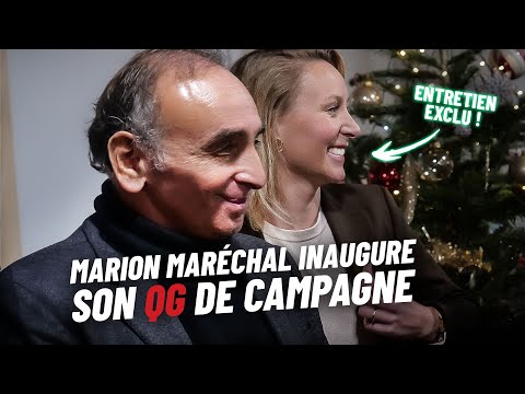 Marion MARÉCHAL nous présente son nouveau QG + interview