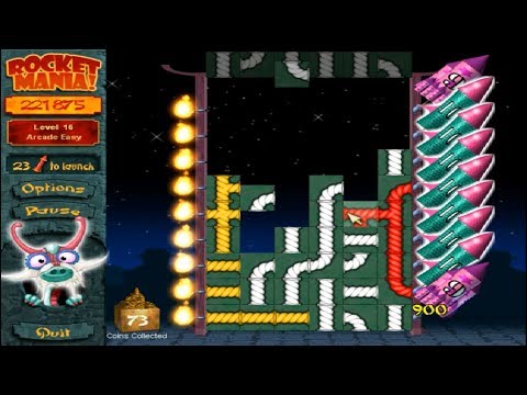 Rocket Mania! Deluxe - Arcade Mode - Easy Mode (Level 20; 420,790pts)