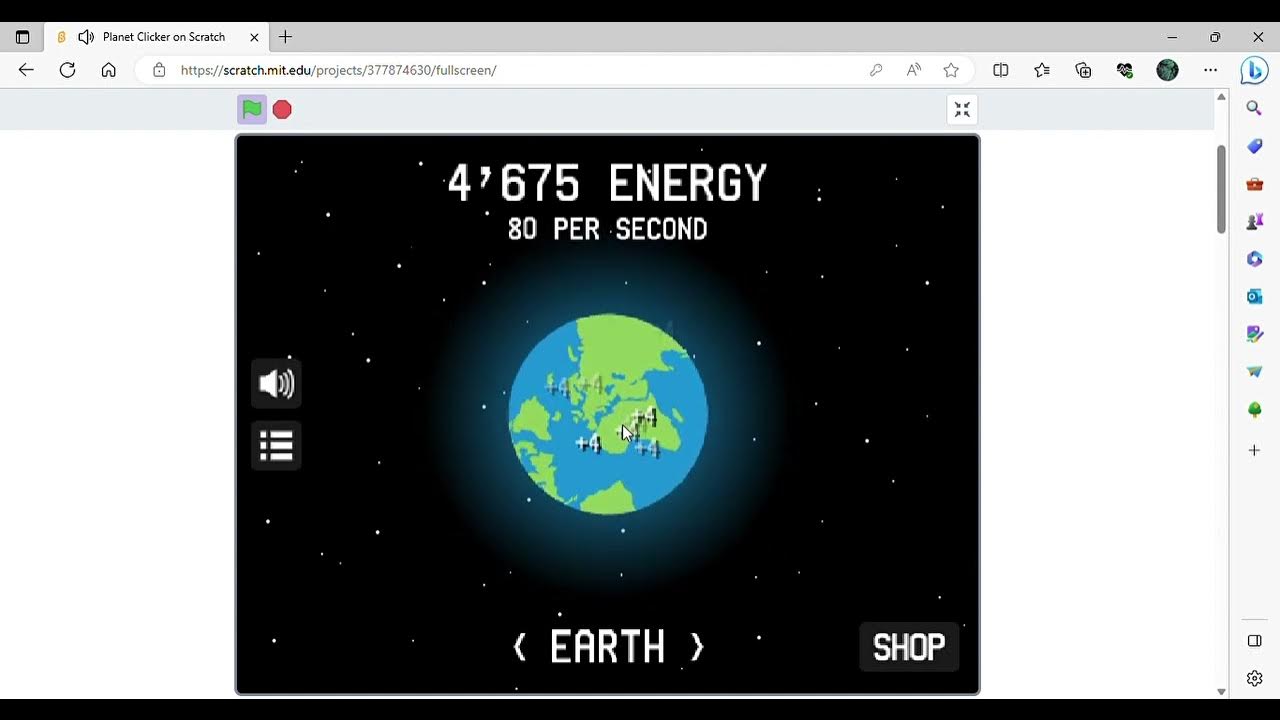 Planet clicker on scratch youtube