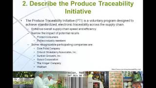 Product Traceability